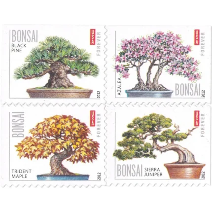 (2012) Bonsai First Class Forever Postage Stamps