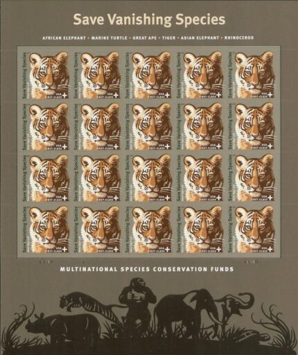 (2012) Save Vanishing Species Postage Stamps